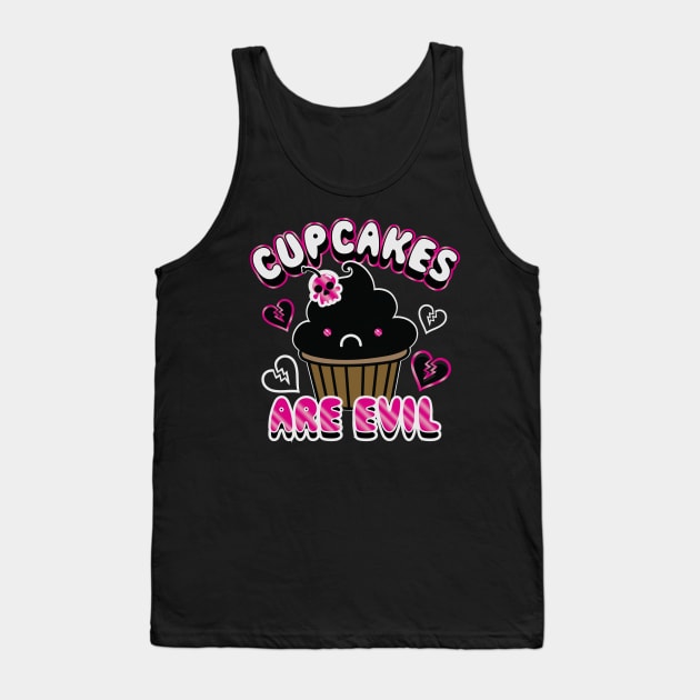 cupcakes evil Tank Top by toddgoldmanart